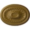Ekena Millwork Saverne Ceiling Medallion, Hand-Painted Gold, 18 1/2"W x 13 1/2"H x 1 7/8"P CM18SAGLS - alternate 1